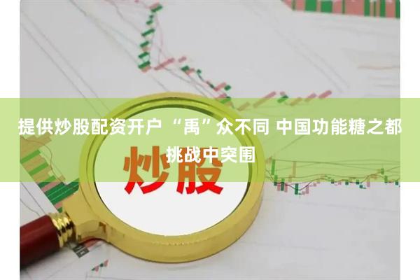提供炒股配资开户 “禹”众不同 中国功能糖之都挑战中突围