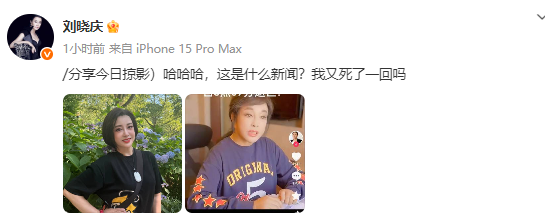 10倍杠杆配资平台 刘晓庆晒照辟谣去世传闻！